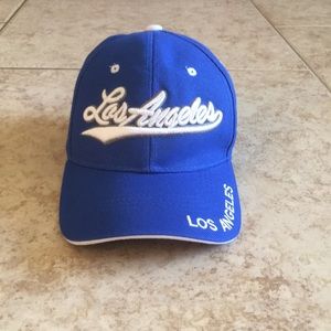 Blue Los Angeles Baseball Hat